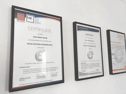 Eplan Certificering
